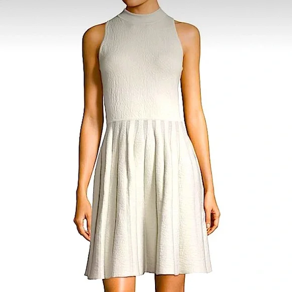 Rachel Roy knot ribbed sweater dress